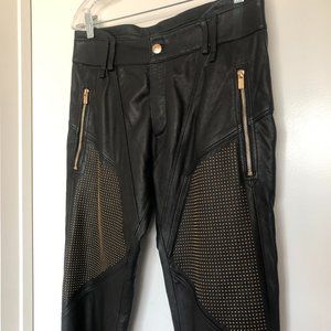 SOLD NEW! Versace for H&M Collection Mens Leather pants